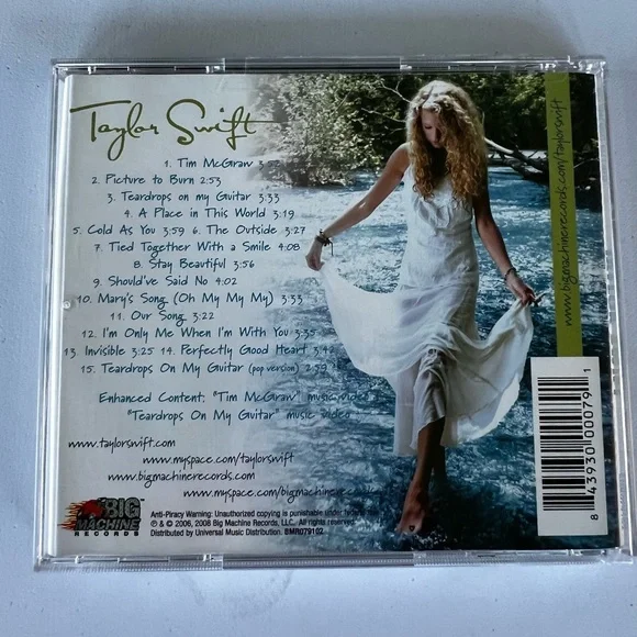 Taylor Swift Debut Album CD - Picture 2 of 11